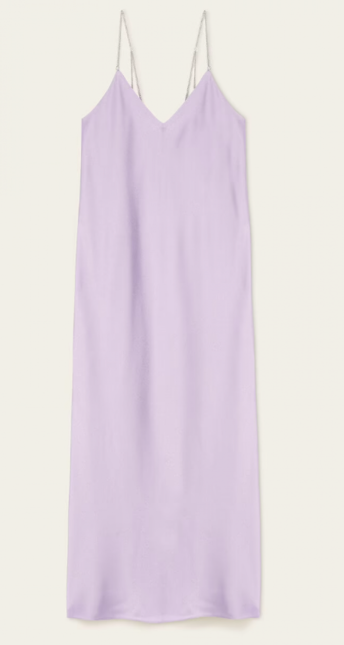 Robe longue fines bretelles 