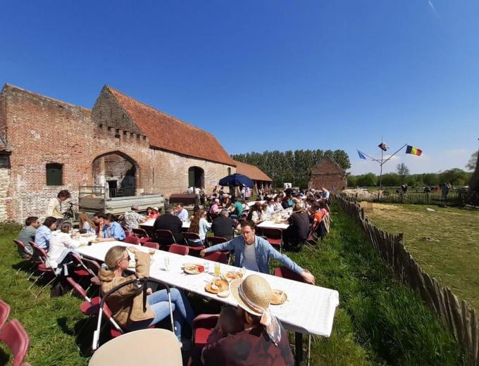 Zondag vond op de site van Engelendale nog de viering van dertig jaar Europascouts Brugge plaats