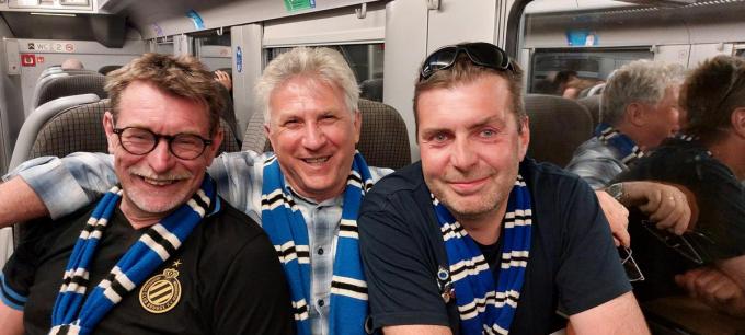 Mark, Marc en Bart uit Oostkamp.