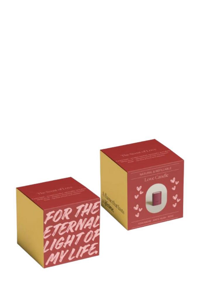 Geurkaars 'The Love Candle' 