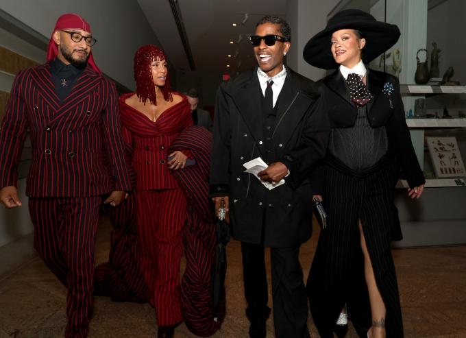 Swizz Beatz, Alicia Keys, A$AP Rocky & Rihanna