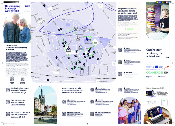 De nieuwe shoppingkaart.