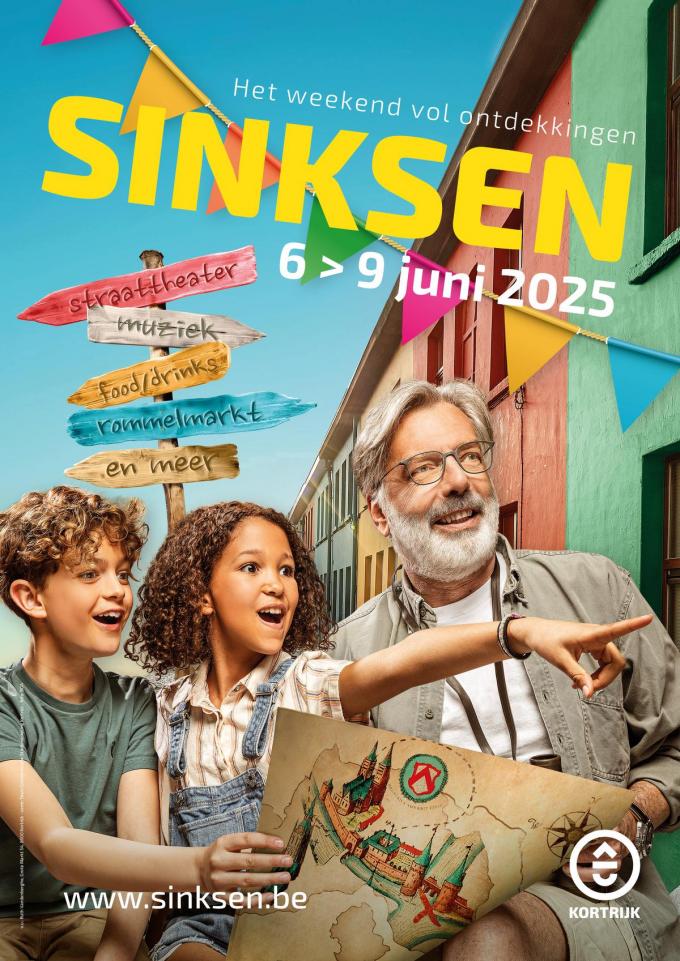 Emil, Amelia en Danny op de poster. (gf)