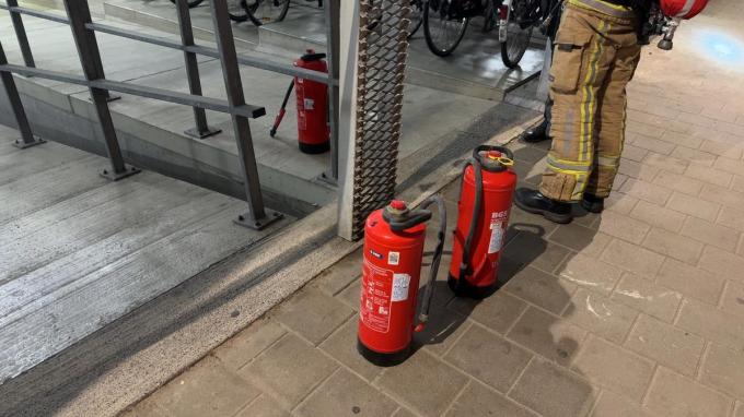 De brandweer diende enkel nog een controle uit te voeren.