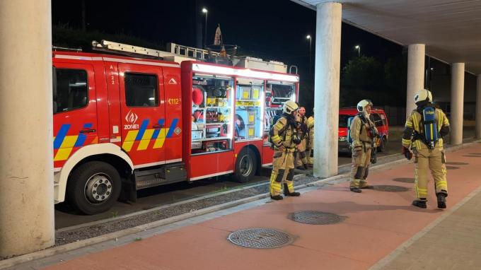 De gearriveerde brandweer diende enkel nog een controle uit te voeren.