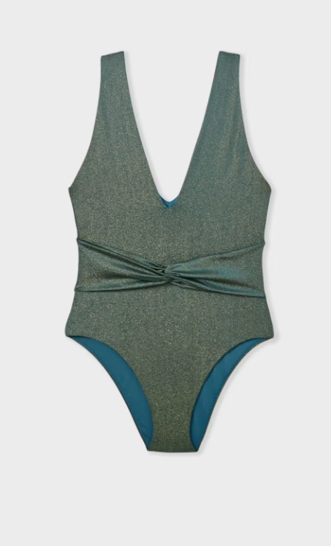 Le maillot une pièce irisé 