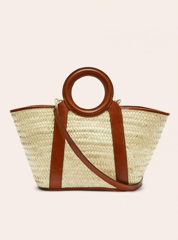 Tressé avec une touche cognac