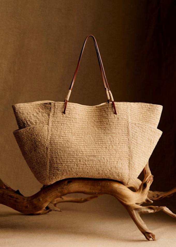 Panier en raphia