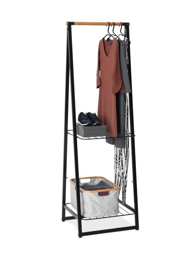 Petit portant pour vêtements Linn - Noir