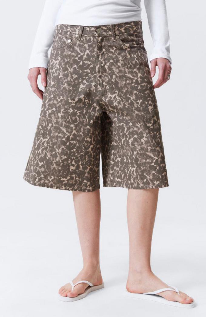 Jorts met luipaardprint