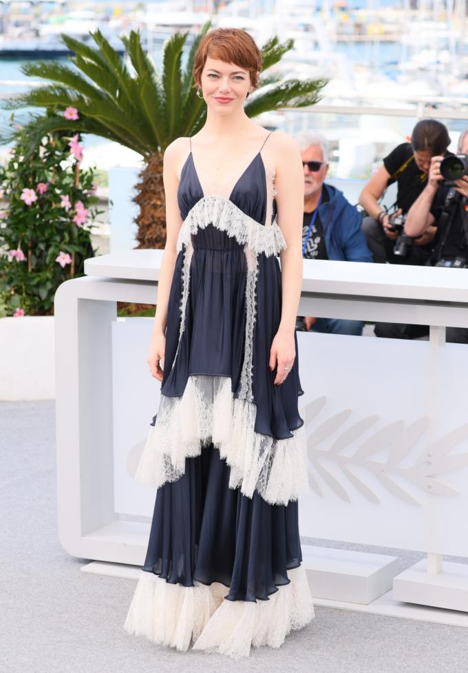 Emma Stone in Louis Vuitton 