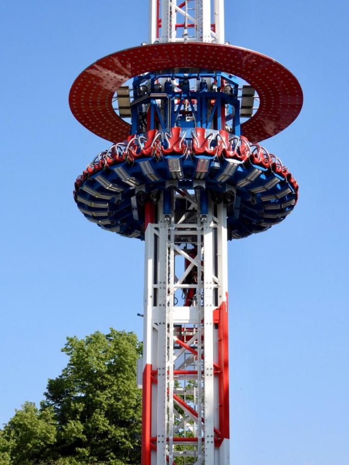 De Mission Impossible Tower op de Brugse Meifoor.