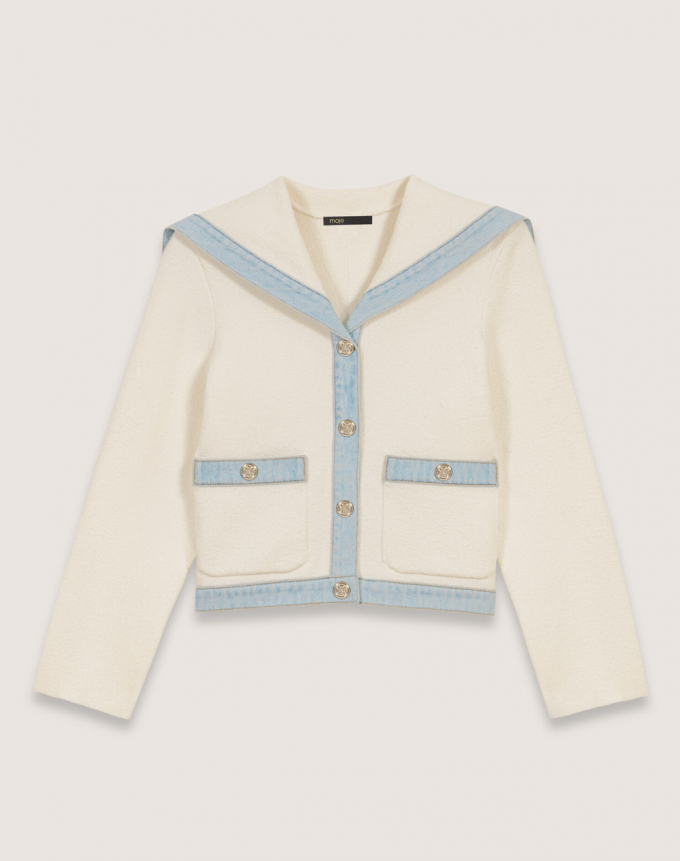 Cardigan style marin