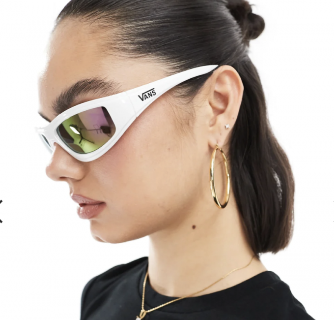 Lunettes blanches Vans