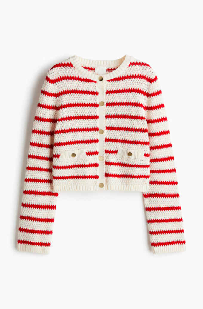 Gillet à rayures 