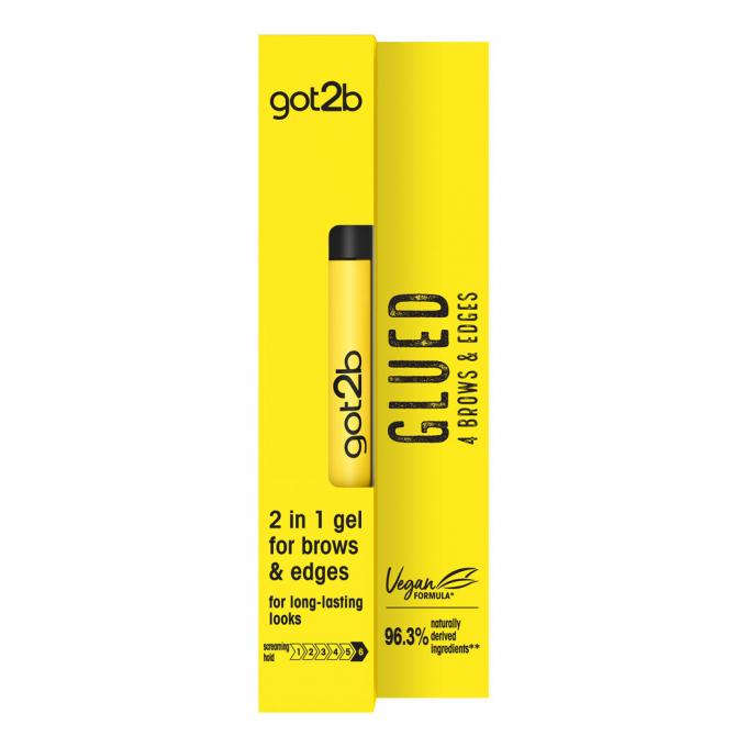 Glued 4 Brows & Edges 2-in-1 wenkbrauw- en haarlijngel - Got2b (16 ml)
