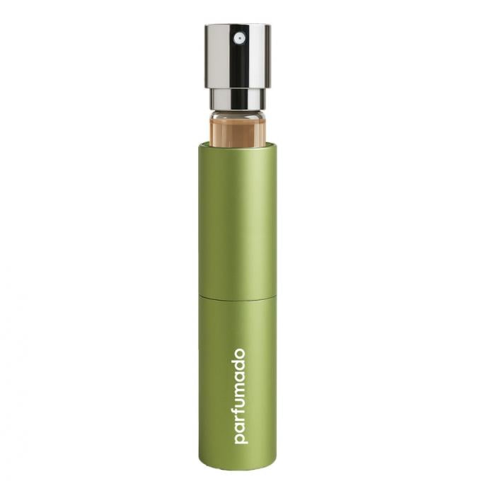 Parfum Rose + Water van Stellair in matchakleurige travelcase - Parfumado (8 ml)