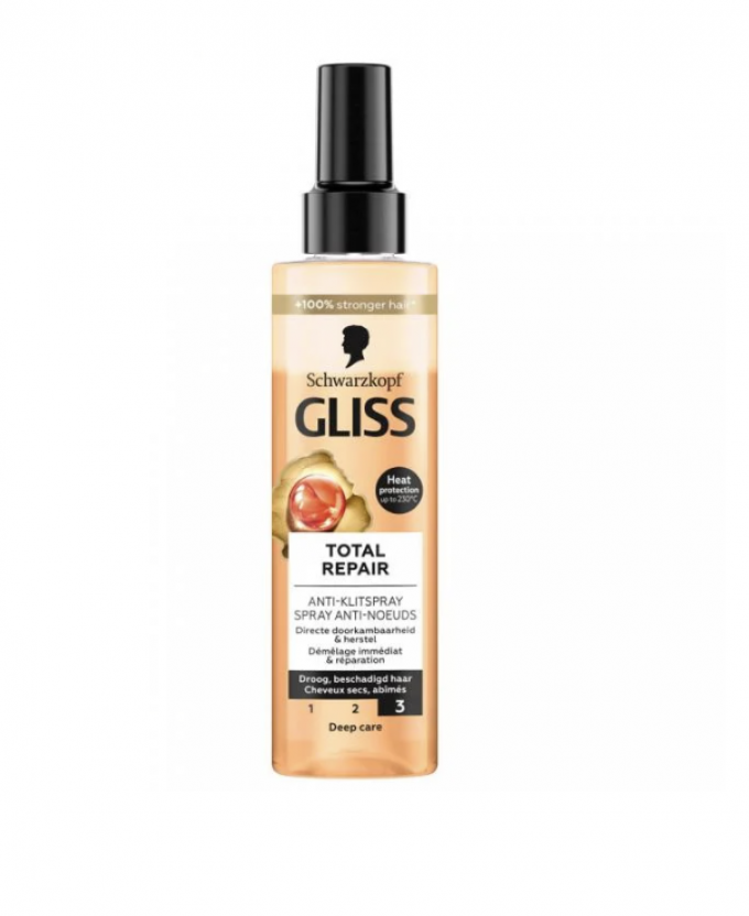 Spray Réparateur Anti-Nœuds Total Repair – Gliss (200 ml)