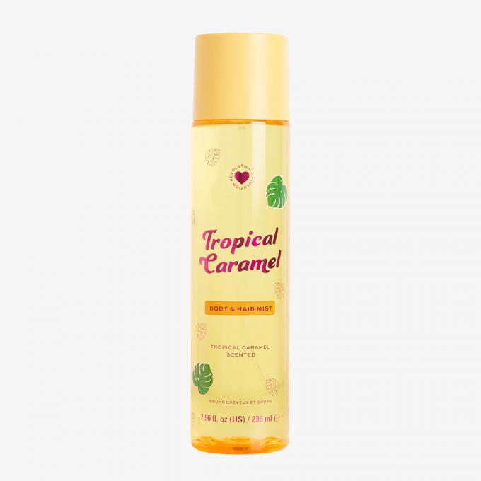 Haar- en bodymist tropical caramel