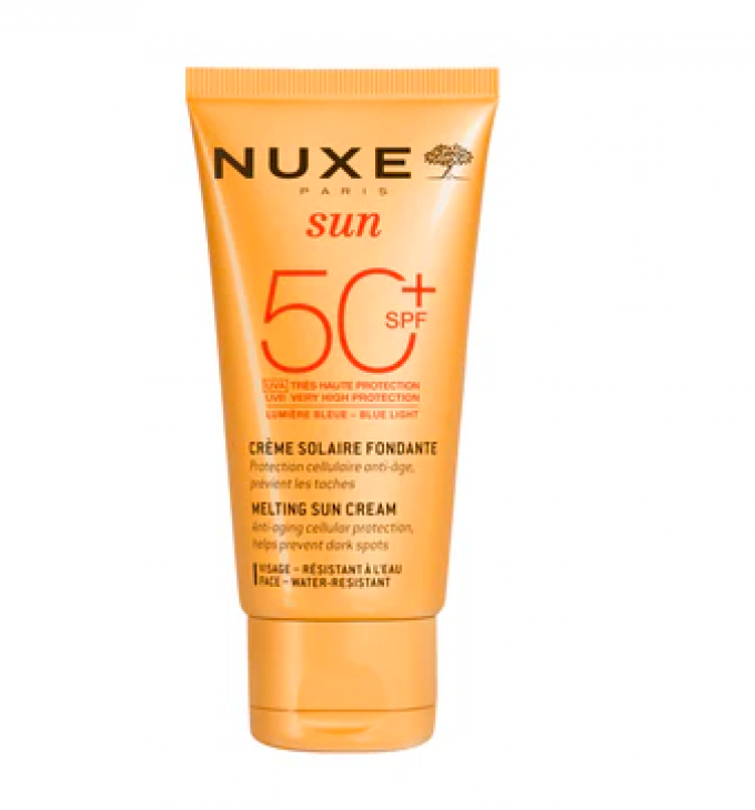Crème solaire très haute protection 