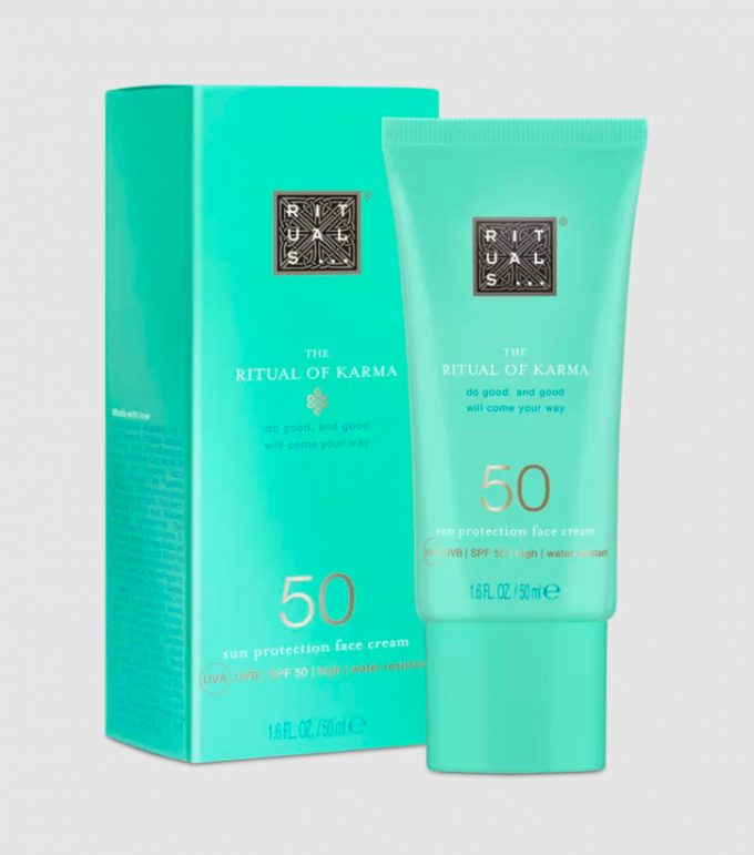 Crème solaire visage SPF 50
