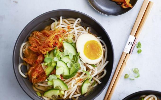 Ramen kimchi