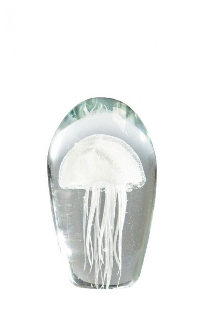 Decoratief glazen object ‘Medusa’ (H 15cm)