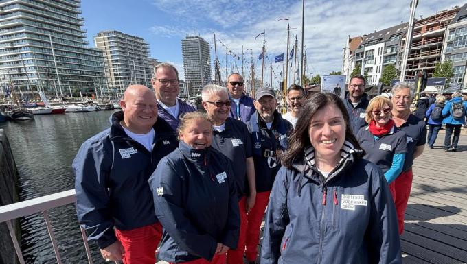 Sofie heeft een heel team medewerkers ter beschikking.