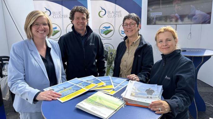 Voor info over de blauwe economie moet je op het Sint-Petrus-en-Paulusplein zijn.