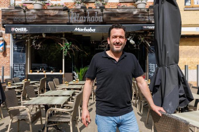 Nessim Ben Driss van restaurant Marhaba. “Bedevaarders zijn een dankbaar publiek.”