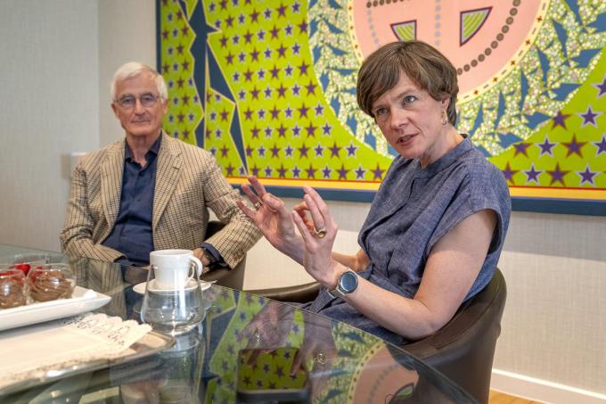 “Weet je wie mij overtuigd heeft om later aan politiek te doen? Niet Geert, maar Ben Weyts”, bekent Cieltje Van Achter.