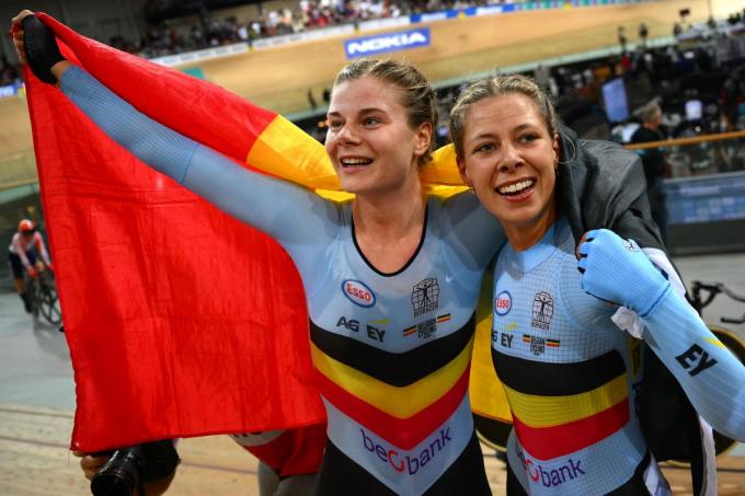 In oktober 2022 werd Shari in Parijs wereldkampioene ploegkoers met Lotte Kopecky.