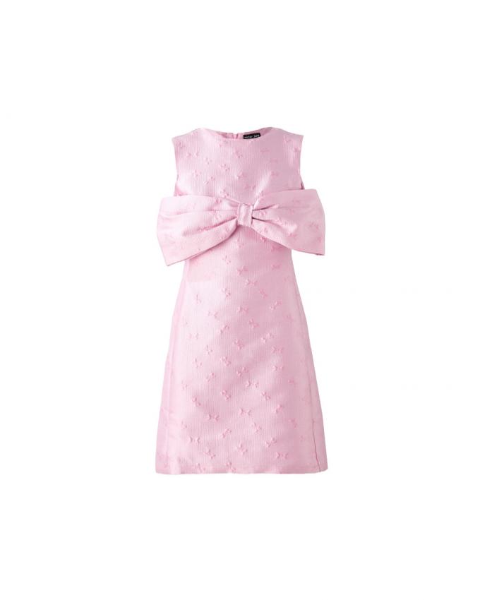 Minijurk met maxi strik