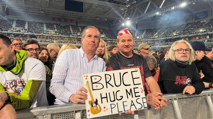Karel Gits uit Ingelmunster stond op de eerste rij voor Bruce ...
