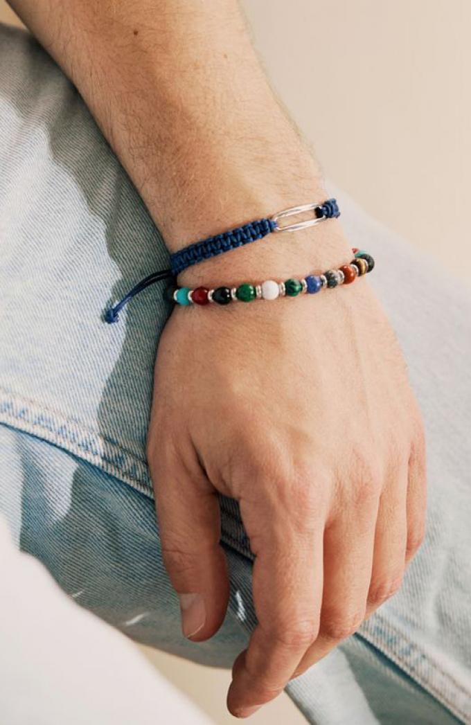 Set van twee armbanden 