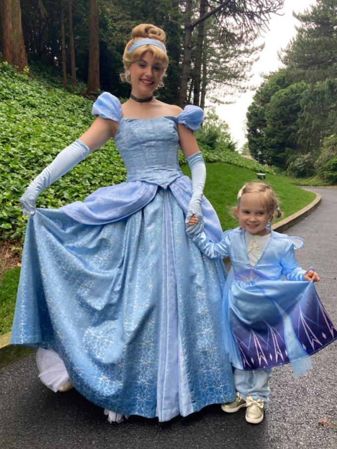 Rachèle droomde ervan om prinsessen te ontmoeten.