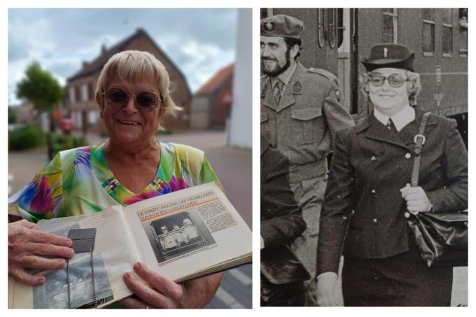 Maria Lievens vandaag en 50 jaar geleden.