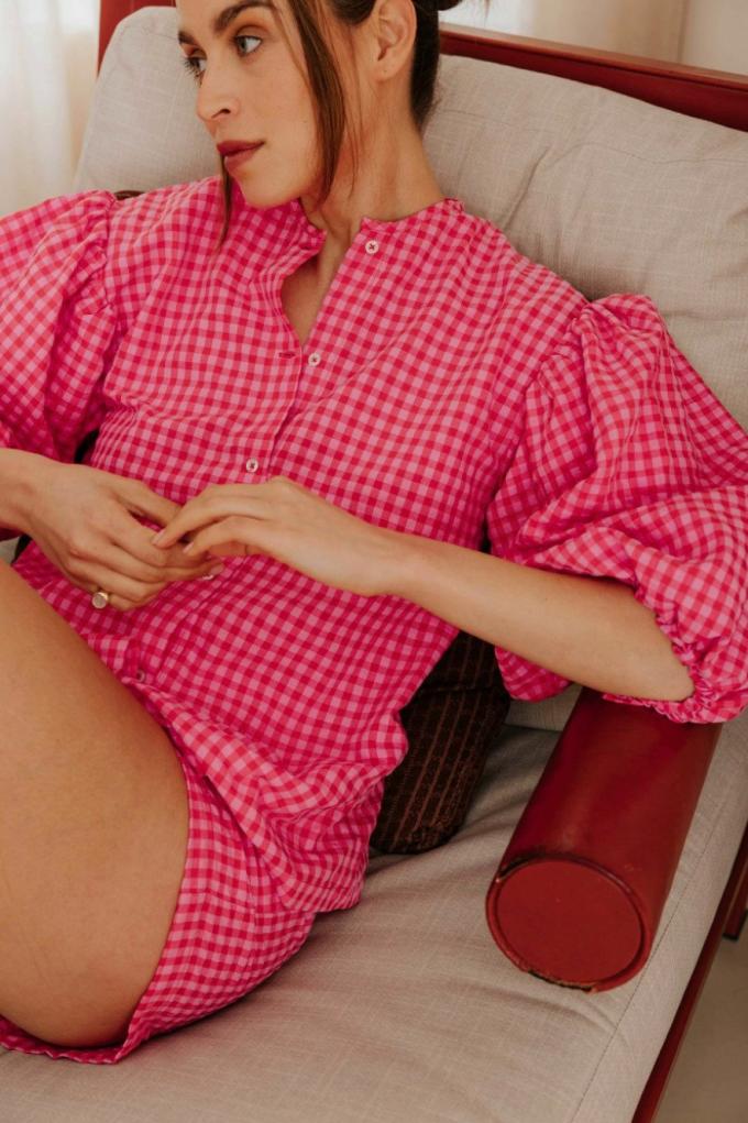 Blouse et short vichy