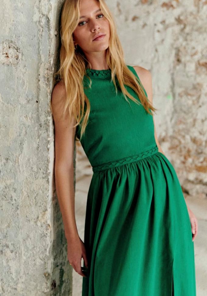 Blouse et jupe longue