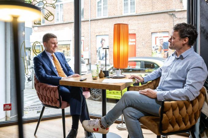 Voor Filip Brusselmans is een onafhankelijk Vlaanderen cruciaal. “Ik vind dat volk, cultuur en staat moeten samenvallen. In België leven twee culturen naast elkaar, daarom kan je geen beleid voeren.” (foto Pieter Clicteur)