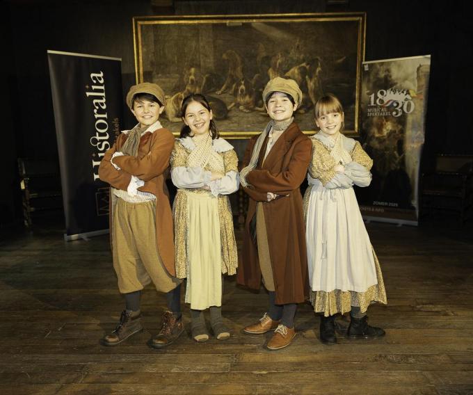 De West-Vlaamse kids die eraan deelnemen.