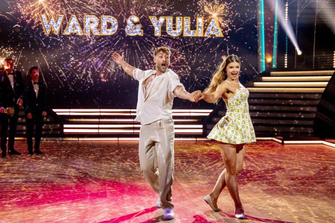 Ward en Yulia waren perfect op elkaar ingespeeld: “Ward wil er hard voor werken, hij geeft de volle honderd procent, en dat vind ik dan weer heel leuk.”