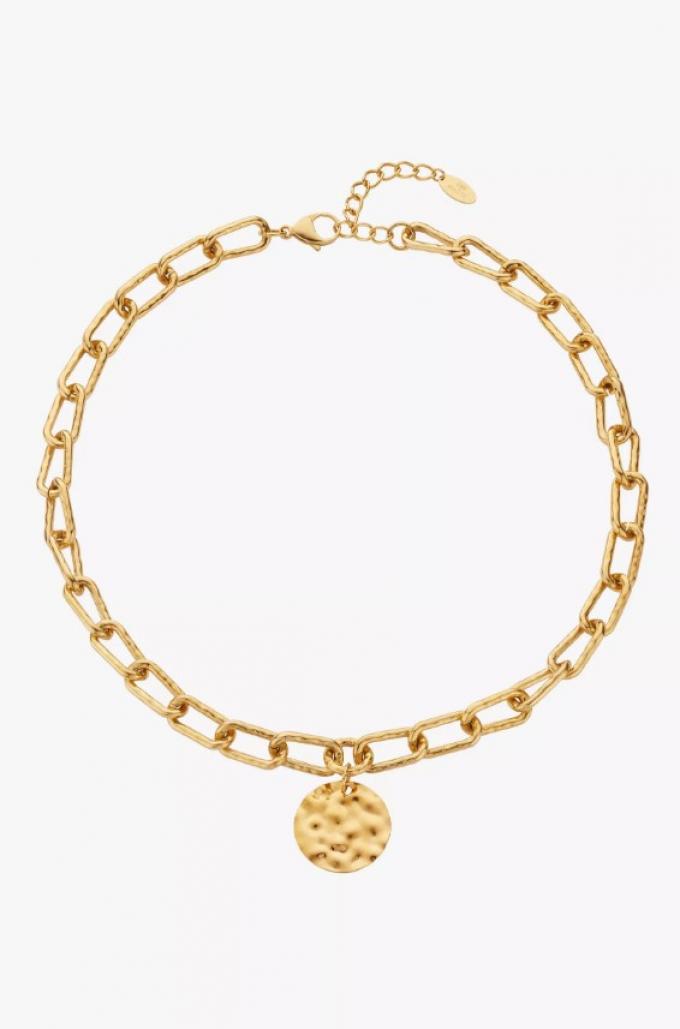 Gouden schakelketting 