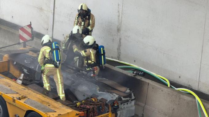 De brandweer had de situatie snel onder controle en kon erger voorkomen.