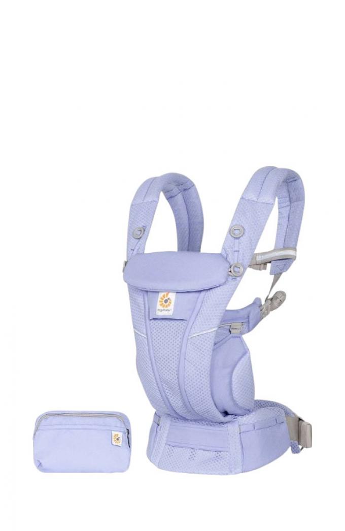 Ergonomische draagzak 'Omni Breeze' in de tint 'Lavender' 
