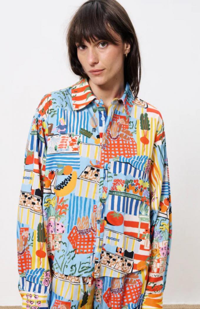 Hemd met print