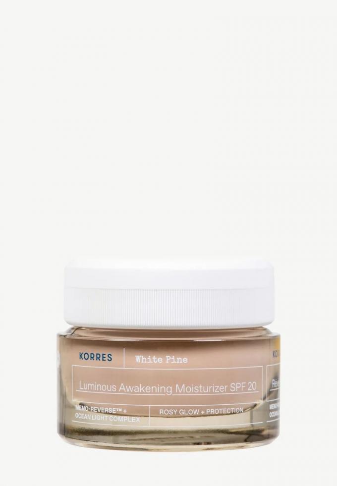 KORRES’ White Pine Luminous Awakening Moisturiser