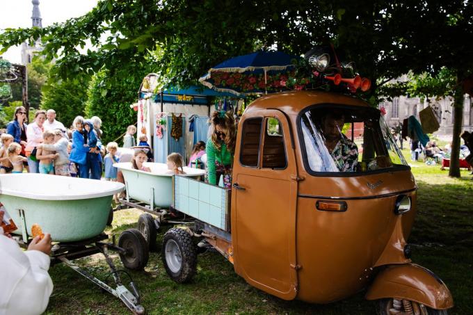 Vespaqua was een schot in de roos. Het bad was nooit halfleeg.