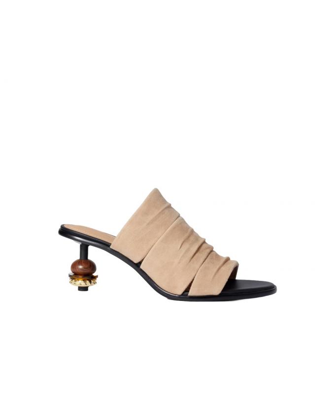 Leren muiltjes met fantasiehak