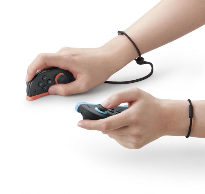 De Joy-Cons kan je nu ook als muis gebruiken. (foto Nintendo)